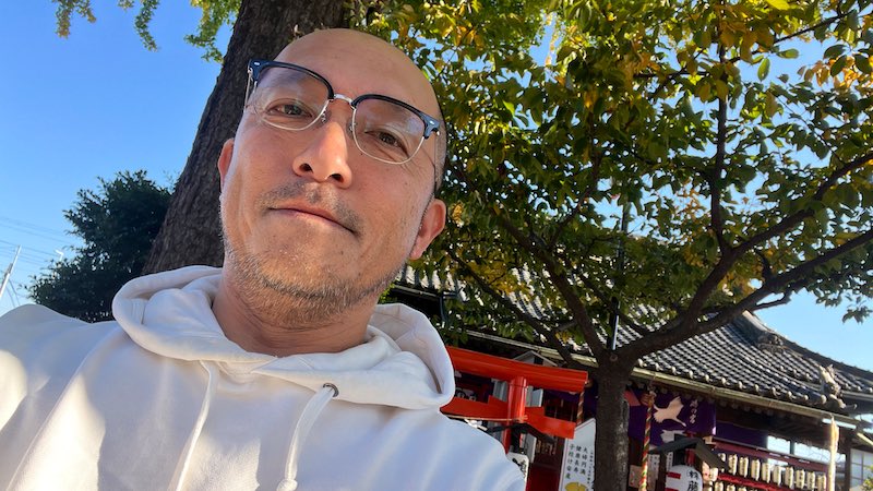 20251117短パン社長今日の自撮り