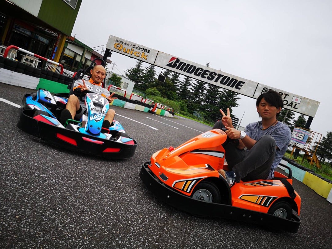 短パン社長と藤井颯のツーショット